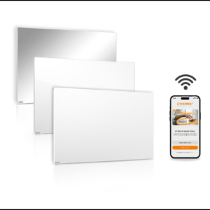 ETHERMA LAVA® Basic DM - Tấm sưởi hồng ngoại treo tường/trần – thiết kế tối giản, sưởi ấm tức thì