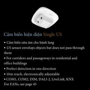 Steinel Single US – Cảm biến hiện diện siêu âm