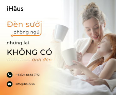 Đèn sưởi phòng ngủ nhưng lại không có ánh đèn?