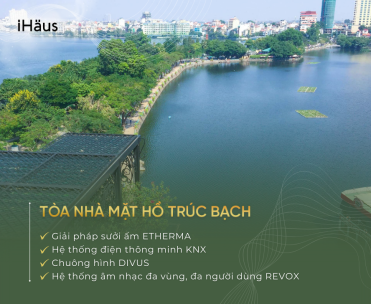 Tòa nhà mặt hồ Trúc Bạch