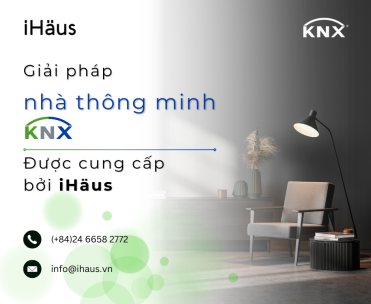 Giải pháp nhà thông minh KNX được cung cấp bởi iHäus