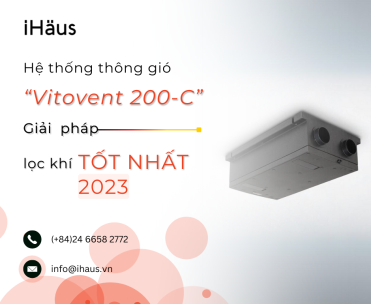 Hệ thống thông gió Vitovent-200C – Giải pháp lọc khí TỐT NHẤT 2023!