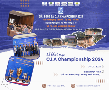 iHäus tự hào là Nhà tài trợ bạc mùa giải C.I.A Championship 2024